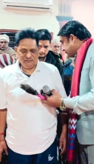 बड़ौदा से आए व्यक्ति 12 साल बाद चलने लगे